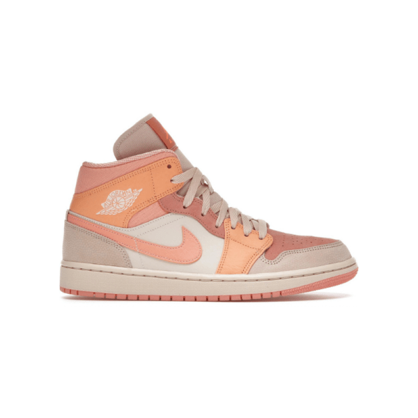 Nike Air Jordan 1 Mid Apricot Orange סניקרס