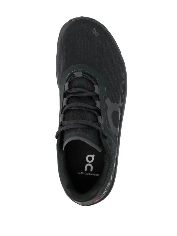 On Cloudmonster 2 Triple Black נעלי ריצה לגברים