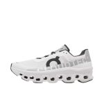 On Cloudmonster White/Black נעלי