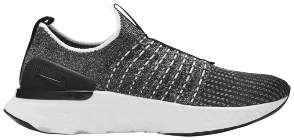 Nike React Phantom Run Flyknit 2 'Black Smoke Grey' נעלי ריצה לגברים