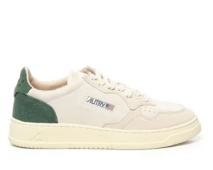 Autry Logo Embossed Lace-Up סניקרס