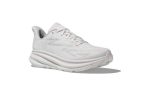 Hoka Clifton 9 Wide White נעלי ריצה רחב