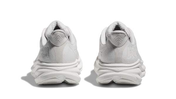 Hoka Clifton 9 Wide White נעלי ריצה רחב