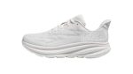 Hoka Clifton 9 Wide White נעלי ריצה רחב