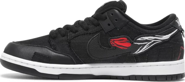 Nike SB Dunk Low x Wasted Youth 'Black Denim' נעלי סקייט לגברים