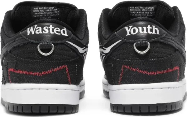 Nike SB Dunk Low x Wasted Youth 'Black Denim' נעלי סקייט לגברים