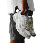 Asics Gel Kayano 14 Silver White נעליים