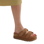 UGG Goldenstar Hi Slide Chestnut סנדלי האג