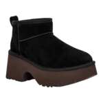 UGG Women’s Classic Ultra Mini New Heights Black נעלי האג