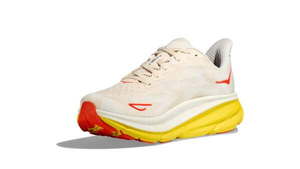 Hoka Clifton 9 Wide Eggnog/Passion Fruit נעלי ריצה רחב