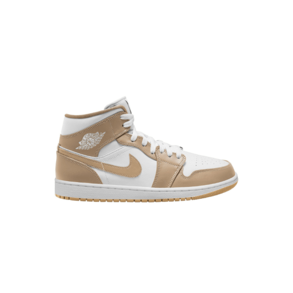 Nike Air Jordan 1 Mid Tan Gum סניקרס