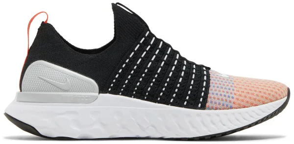 Nike React Phantom Run Flyknit 2 'Black Team Orange' נעלי ריצה לגברים