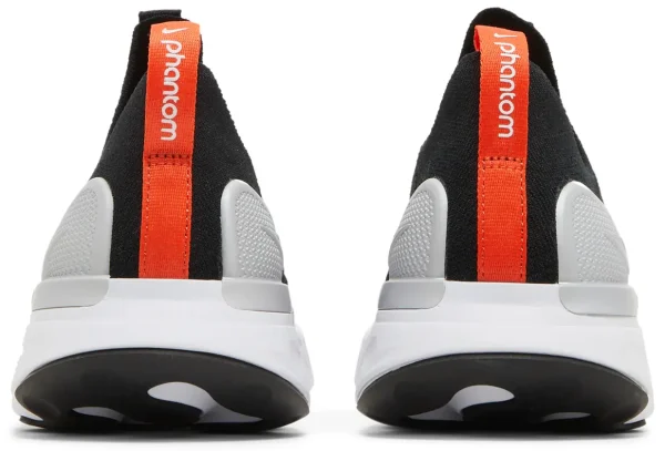 Nike React Phantom Run Flyknit 2 'Black Team Orange' נעלי ריצה לגברים