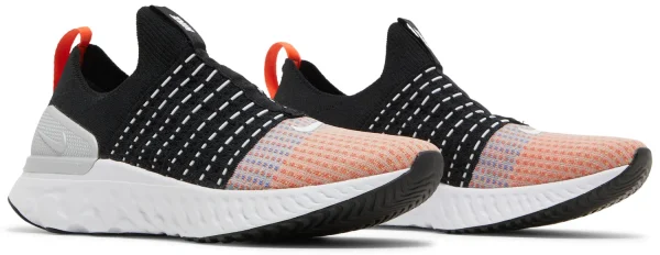Nike React Phantom Run Flyknit 2 'Black Team Orange' נעלי ריצה לגברים