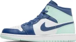 Nike Air Jordan 1 Mid Blue Mint נעלי סניקרס לגברים