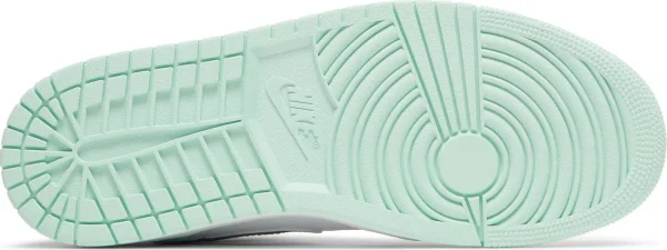 Nike Air Jordan 1 Mid Blue Mint נעלי סניקרס לגברים