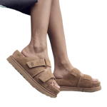 UGG Goldenstar Hi Slide Chestnut סנדלי האג