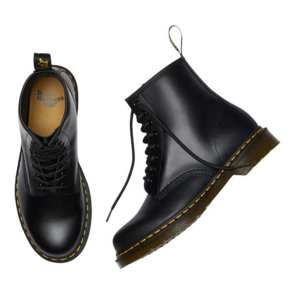 Dr. Martens 1460 Smooth Leather Lace Up מגפיים Black