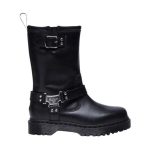 Dr. Martens Anistone Hi Pull On Boot Black מגפיים