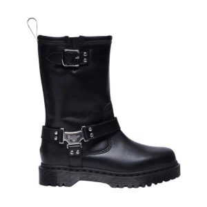 Dr. Martens Anistone Hi Pull On Boot Black מגפיים
