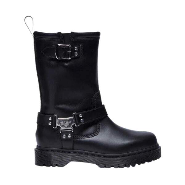 Dr. Martens Anistone Hi Pull On Boot Black מגפיים