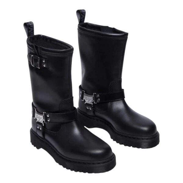 Dr. Martens Anistone Hi Pull On Boot Black מגפיים