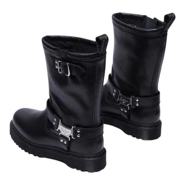 Dr. Martens Anistone Hi Pull On Boot Black מגפיים