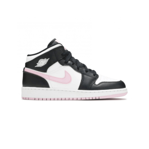 Nike Air Jordan 1 Mid White Light Arctic Pink סניקרס