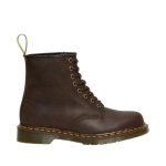 Dr. Martens 1460 Crazy Horse Leather Lace Up Boots Brown מגפיים