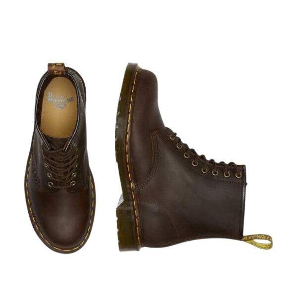Dr. Martens 1460 Crazy Horse Leather Lace Up Boots Brown מגפיים