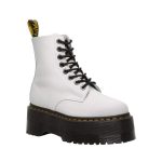 Dr. Martens Jadon Smooth Leather Platform מגפיים White