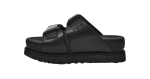 UGG Goldenstar Hi Slide Black סנדלי האג