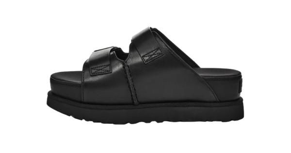 UGG Goldenstar Hi Slide Black סנדלי האג