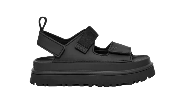 UGG GoldenGlow Sandal Black סנדלי האג