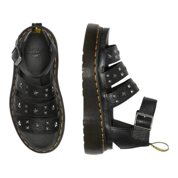 Dr. Martens Clarissa II Quad Black Aunt Sally סנדלים