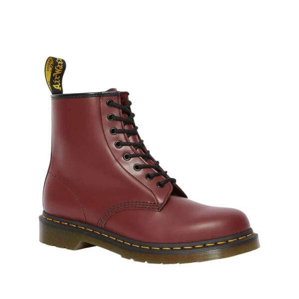 Dr. Martens 1460 Smooth Leather Lace Up מגפיים Cherry Red
