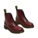 Dr. Martens 1460 Smooth Leather Lace Up מגפיים Cherry Red