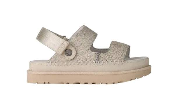 UGG Goldenstar Crackle Glide White נעלי האג