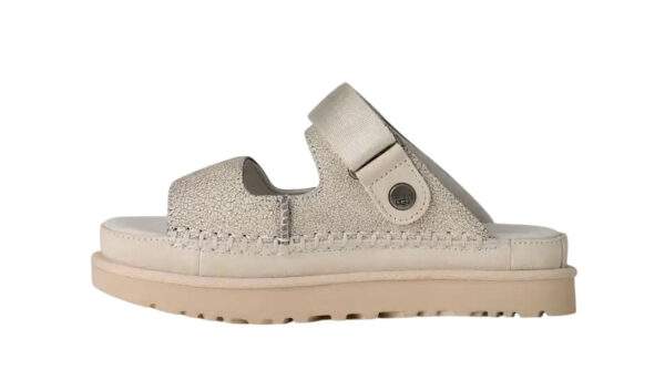 UGG Goldenstar Crackle Glide White נעלי האג