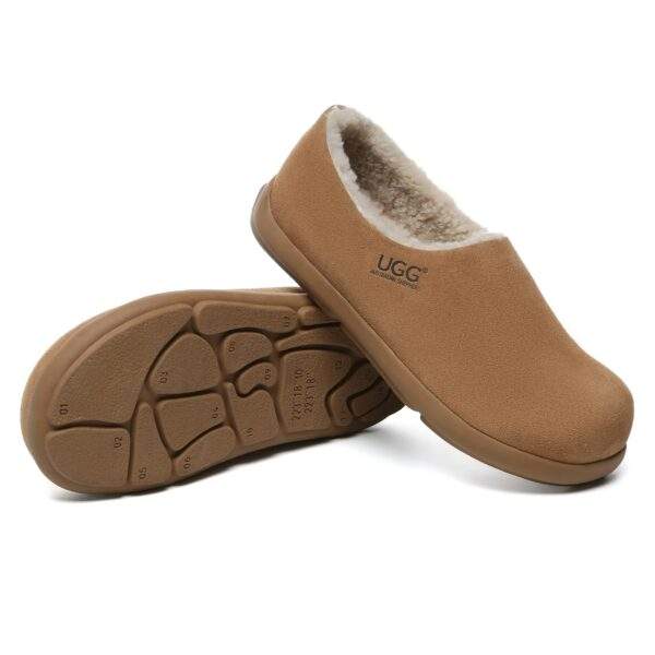 UGG Men’s Ankle Clog UGG Slippers Chestnut נעלי בית