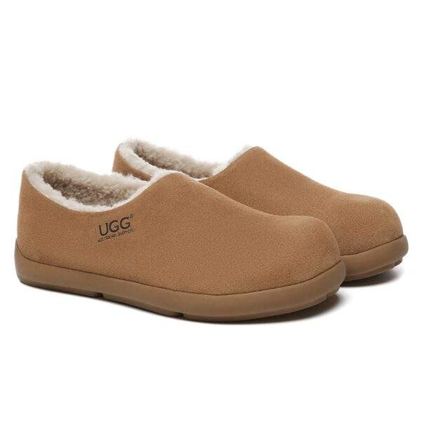 UGG Men’s Ankle Clog UGG Slippers Chestnut נעלי בית