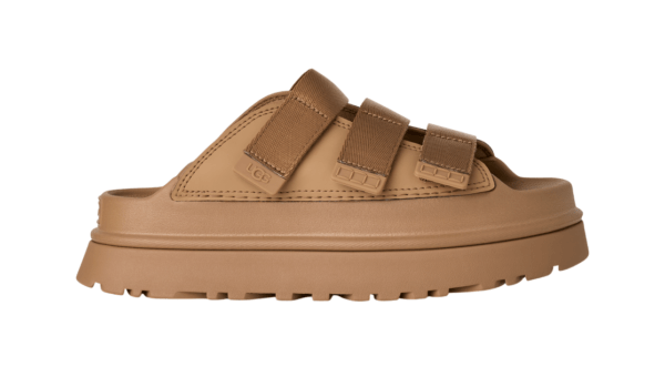 UGG Women’s GoldenGlow Slide Dark Sand סנדלי האג