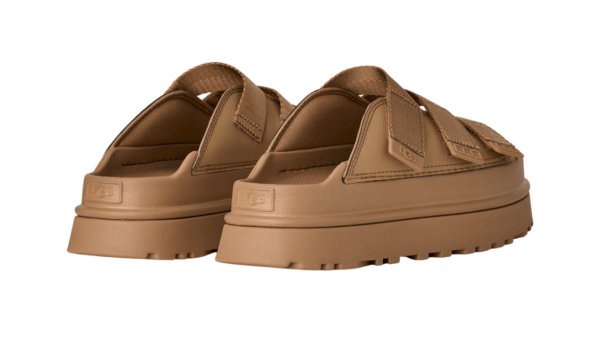 UGG Women’s GoldenGlow Slide Dark Sand סנדלי האג