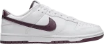 Nike Dunk Low Retro 'White Night Maroon' נעלי סניקרס לגברים