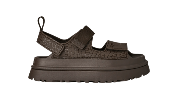 UGG Women’s GoldenGlow Embossed Dense Smoke נעלי האג