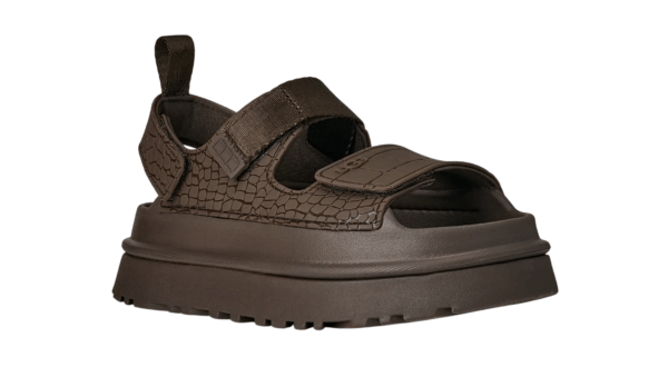 UGG Women’s GoldenGlow Embossed Dense Smoke נעלי האג