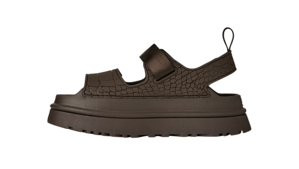 UGG Women’s GoldenGlow Embossed Dense Smoke נעלי האג