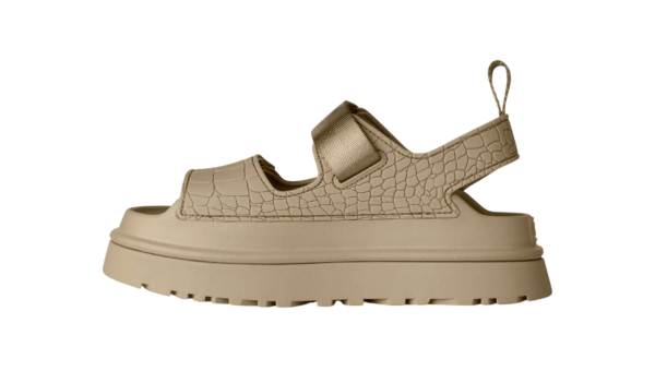 UGG Women’s GoldenGlow Embossed Mustard Seed נעלי האג