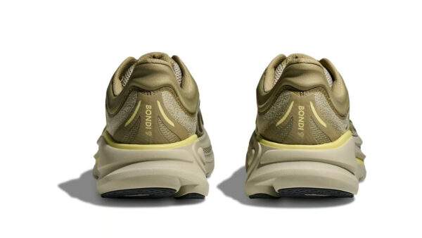 Hoka Bondi 9 Wide Grassland / Oyster Mushroom נעלי ריצה רחב