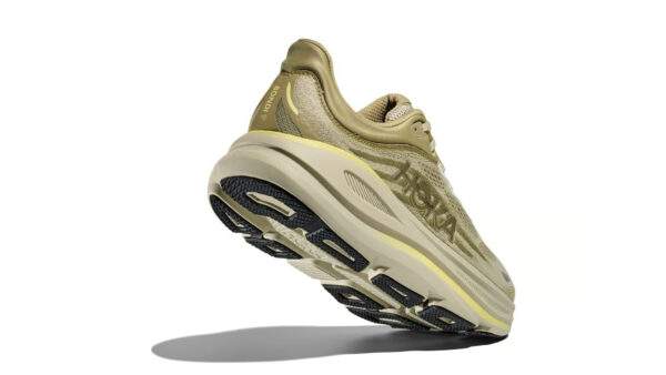 Hoka Bondi 9 Wide Grassland / Oyster Mushroom נעלי ריצה רחב